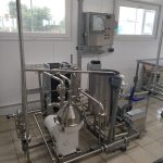 Modular milk processing workshop with a capacity of up to 2 tons per day