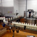 Prefabricated milk processing plant with the capacity of up to 50 tons per day