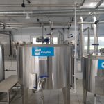 Modular milk processing workshop with a capacity of up to 2 tons per day