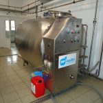 Modular milk processing workshop with a capacity of up to 3 tons per day