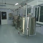 Prefabricated milk processing plant with the capacity of up to 10 tons per day