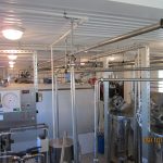 Modular milk processing workshop with a capacity of up to 5 tons per day