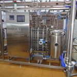 Prefabricated milk processing plant with the capacity of up to 50 tons per day