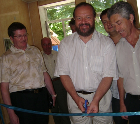 JSC Oktyabrsky Breeding Farm. Kaluga Region. Milk processing workshop