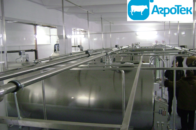 LLC Oktyabrsky. Pasteurization and milk processing workshop