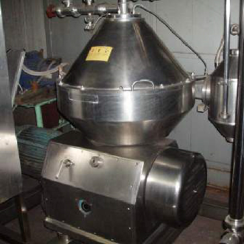 Temperature measurement in the separator