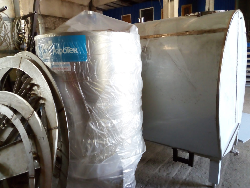 New Equipment for a Milk Processing Plant